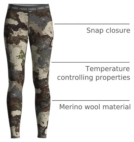 Women’s Olann Merino Bottoms – Camo Hunting Pants for Women in Kuwait