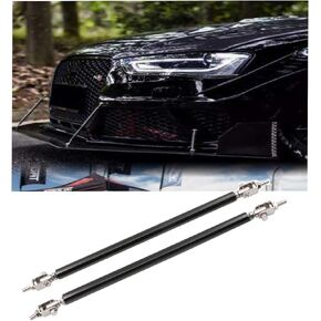 Splitter Strut Rods Adjustable 6"-9" Front Splitter Support Rods for Bumper Lip Splitter 2pc [Red] in Kuwait