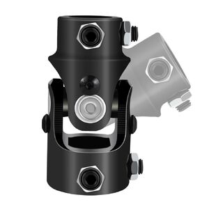 1" DD X 3/4" DD Steering U Joint Single Steering Shaft Coupler 83mm (3-1/4") Working Angle 35° Degree Chrome Universal Coupling in Kuwait