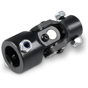 Steering Shaft U Joint, 1" DD to 3/4" DD U Joint,Single Universal Joint, Steering Shaft Coupler 3/4, Automotive Replacement Universal Joints,Heavy Duty 3/4 U Joint 35 Degree Black Accsoe in Kuwait