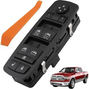Master Power Window Switch | Replcaement for 2011-2020 Chrysler 300, 2015-2017 Chrysler 200, 2011-2019 Dodge Charger, 2016-2022 Ram 1500 2500 3500 | Replaces# 68139805AB, 56046823AE, 68231805AA in Kuwait