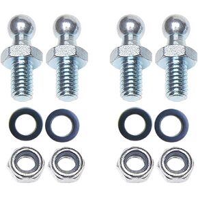 Gas Spring Mounting Bracket 10mm Ball Studs With Hardware, 5/16-18 Thread x 1" Long Handle for Gas Support Gas Spring Column Shock Mounting (Pack of 4) in Kuwait