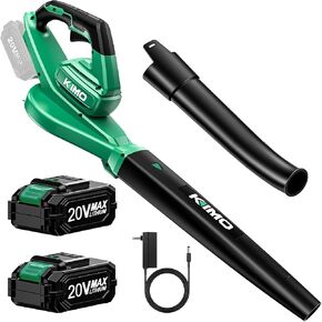 KIMO Upgraded 20V 4.0Ah Lithium-Ion Battery Adapter w/Cooling System for KIMO 4.0Ah Battery, Adaptable for Cordless Leaf Blower & Cordless Reciprocating Saw.Quick Charging,Portable,More Efficient in Kuwait