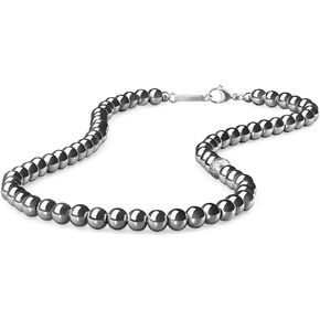 GAVU 8mm Semi-Precious Gemstone Beaded Necklace for Men, Healing Crystal Necklaces for Men in Kuwait