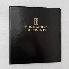 Estate Planning Portfolio 3-Ring Binders – Leather Like Feel with Gold Debossed Title. Dividers and Sheet Protectors Included (Estate Planning Portfolio, Burgundy, 1 1/2" Capacity) in Kuwait