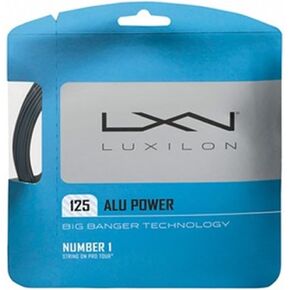 Luxilon ALU Power 125 Tennis String - 220m Reel, Silver in Kuwait