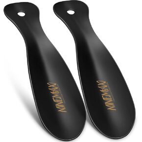 NINEMAX Shoe Horn Metal Travel 7.5" Small Shoehorns for Women, Men, Seniors (Pack of 2) in Kuwait