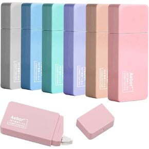 6 Pack Correction Tape Cute White Out Tape Macaron Color Correction Tape, Easy To Use Applicator for Instant Corrections for Students,Office Workers in Kuwait