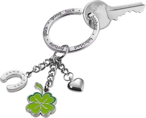 Troika Patent Chain Keyholder with 6 Rings (KR1060MA) in Kuwait