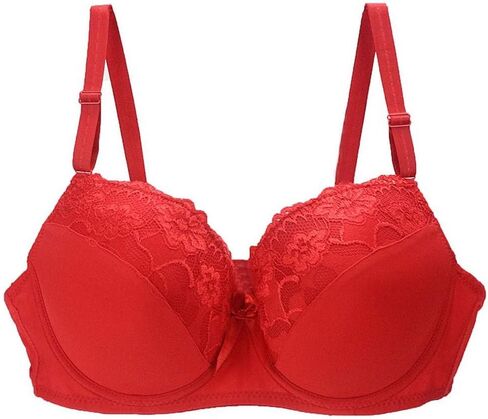 Lace Bra for Womens Full Coverage Underwire Bras Padded Underwear in Kuwait