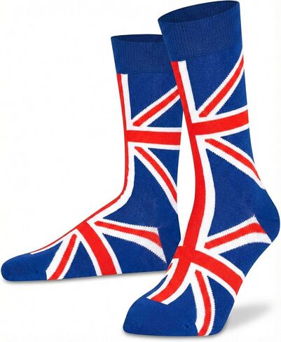 MySocks Unisex Extra Fine Combed Cotton Crew Socks |Colourful Designs | Seamless Toe | Make Your Steps Enjoyable in Kuwait