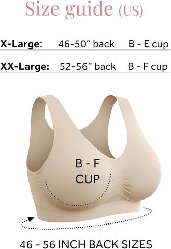 All Woman Plus Size Seamless Pull On Comfort Bralette in Kuwait