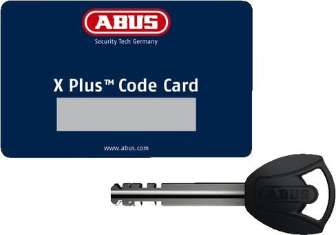 ABUS Granit XPlus 540 U-Lock + SH B Mount - قفل دراجة مع أسطوانة XPlus كحماية من العبث ومفتاح إضاءة - مستوى أمان ABUS 15-230 مم ارتفاع القيد in Kuwait