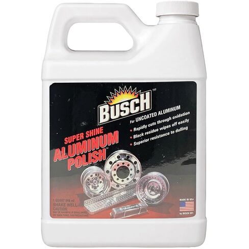 Busch Aluminum Polish Super Shine for uncoated Aluminum - 32oz in Kuwait