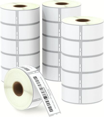 BETCKEY - Compatible DYMO 30330 (3/4" x 2") Multipurpose Labels - Compatible with DYMO Labelwriter 450, 4XL, NOT FIT 550 & 5XL [16 Rolls/8000 Labels] in Kuwait