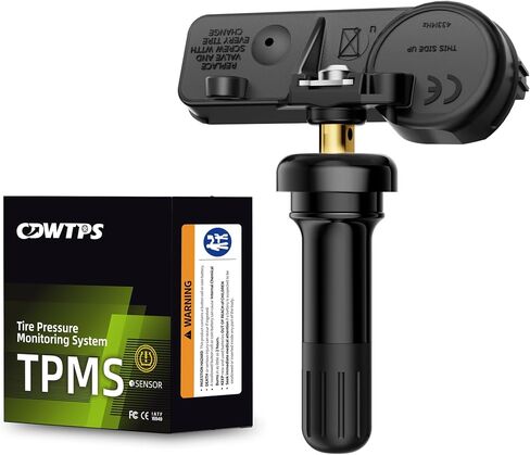 مستشعر CDWTPS TPMS، نظام مراقبة ضغط الإطارات 433 ميجا هرتز، 4 عبوات لكرايسلر | دودج | جيب | رام | فيات يستبدل #56029398AB 68241067AA... in Kuwait