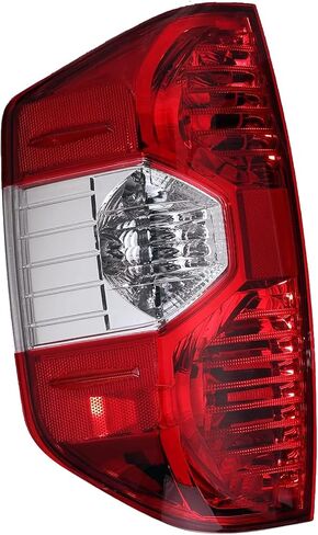 متوافق مع 2014 2015 2016 2017 2018 2019 2020 2021 Toyota Tundra Pickup الجانب الأيسر للسائق، استبدال غطاء الضوء الخلفي الأحمر 81550-0C100 (جانب السائق الأيسر) in Kuwait