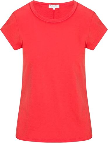 Michael Stars Women's Supima Cotton Slub Crew Neck Tee in Kuwait