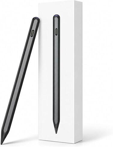 Magnetic Wireless Charging Pencil 2nd Generation for Apple iPad | USB-C Fast Charging, Palm Rejection, Tilt Sensitivity, Stylus for iPad 6-11/Air/Mini/Pro for Note Drawing Study Work Students in Kuwait