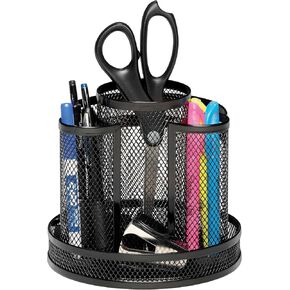 Rolodex Mesh Collection Spinning Desk Sorter, Black in Kuwait