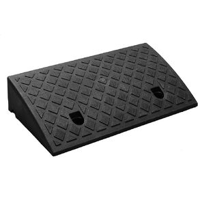 Curb Ramp Portable Lightweight Heavy Duty Plastic Threshold Ramp for Driveway, Loading Dock, Sidewalk, Car, Scooter, Bike, Motorcycle in Kuwait