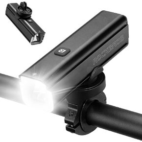 ROCKBROS 1500 Lumens Bike Light for Night Riding, 5000mAh USB-C Rechargeable Bike Headlight, Aluminium Alloy IPX6 Waterproof Bike Front Light, 5 Modes & Auto Mode Anti-Dazzling LED Bike Light in Kuwait