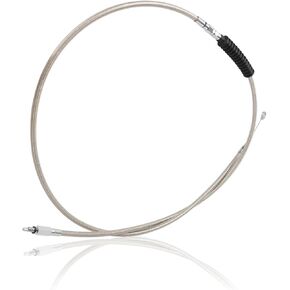 Motorcycle Clutch Cable Wire Stainless 67" 170cm Compatible with Harley Softail XL 883 1200 Dyna Softail Fat Boy Heritage Road King in Kuwait
