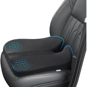 anzhixiu Heightening Truck Seat Cushion for Broader Vision, Car Seat Cushion for Car Seat Driver Truck Driver, Sciatica Pain Relief Pillow Tailbone Pain Relief Cushion for Long Time Driving in Kuwait