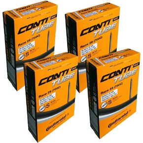 Continental Bicycle Tubes Race 28 700x20-25 S80 Presta Valve 80mm Bike Tube Super Value Bundle (Pack of 5 Conti Tubes & 2 Conti Race tire Lever) in Kuwait