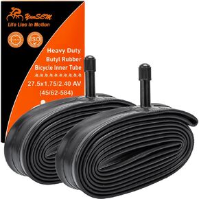 2 قطعة أنابيب دراجة 27.5 بوصة 27.5X2.125/2.40 AV32mm Schrader Valve 27.5 بوصة أنابيب دراجة متوافقة مع 27.5X2.125 27.5X2.20 27.5X2.25 27.5X2.30 27.5X2.35 27.5X2.40 أنابيب إطارات الدراجة الجبلية in Kuwait