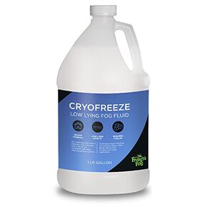 Froggy's Fog Cryofreeze Low Lying Fog Fluid for Stage and Studio, Use with Fog Chillers, Ground Foggers, and Low Lying Fog Generators, 1 Gallon in Kuwait