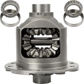 Fexhull Rear 8.5" and 8.6" Differential Case Kit Assembly Limited Slip Locker with Differential Bearing Fit for Cadillac GMC Chevy with 30 spline 10 bolt Axles & 2.73-5.13 Ratios in Kuwait