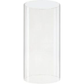 CYS EXCEL D-3" H-16 Glass Open Ended Hurricane Candleholder Bottomless Cylinder Sleeve Clear Chimney Shade Tube Cover, 1 Piece in Kuwait