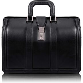 McKlein Davis L Series Laptop Briefcase, Brown Genuine Leather (96184A) in Kuwait