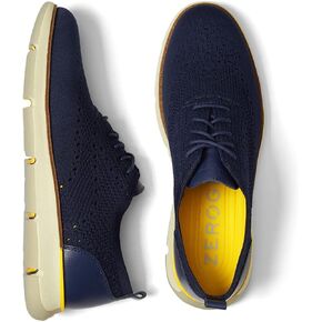 حذاء Cole Haan للسيدات 4.Zerogrand Stitchlite Oxford، Ashes of Roses/فضي معدني/عاجي، 7.5 in Kuwait