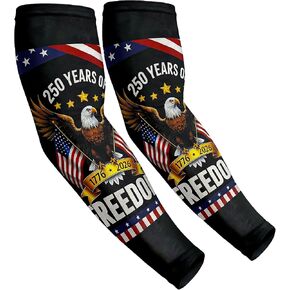 Aegend 2 Pair Sun Protection Cooling Arm Sleeves Compression - Tattoo Cover up - Sun Sleeves for Men Women Youth in Kuwait