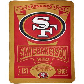 Northwest NFL Unisex-Adult Fleece Marque Throw Blanket 50" x 60" in Kuwait