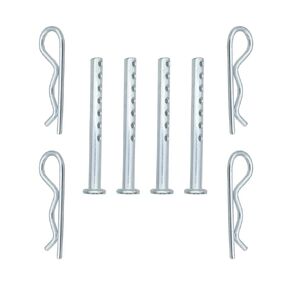 مجموعة من 4 دبوس Clevis بمشبك R - 472795 014973472795 -1/4X 2-1/2 بوصة in Kuwait