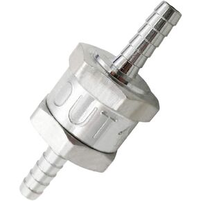 8mm 5/16" Fuel Non Return One Way Check Valve for Petrol Diesel Fuel Oil Water Aluminium Alloy Accessories in Kuwait