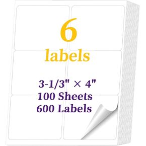Anylabel 1" x 2-5/8" 30 Up Shipping Address Labels for Laser & Inkjet Printer - 30 per Sheet Return Address Labels, 30 Up Labels 1 x 2-5/8 on US Letter (500 Sheets, 15000 Labels) in Kuwait