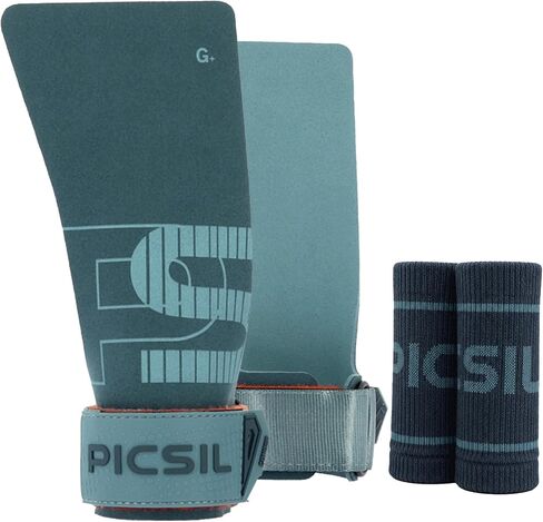 مقابض كوندور من PICSIL، مقابض يد جلدية بدون فتحة، زيادة الحماية والراحة، مقابض يد للجمباز، التدريب المتقاطع، السحب، رفع الأثقال، تمنع البثور والدموع in Kuwait