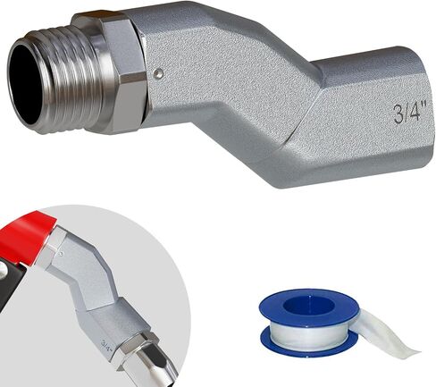 3/4" Fuel Hose Swivel Connector Fuel Nozzle Swivel 3/4 Inch NPT 360 Rotating Multi Plane for Fuel Transfer Hose Pump Fuel System in Kuwait