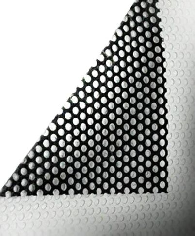 One-Way Perforated Vinyl Privacy Window Film Adhesive Glass Wrap Roll (1ft x 54 inches) in Kuwait