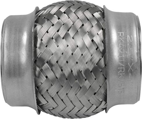 قوة ملحوظة RP، RK7545-2.5 بوصة × 6 بوصة أنبوب عادم مرن من الفولاذ المقاوم للصدأ شديد التحمل 10 بوصة OL in Kuwait