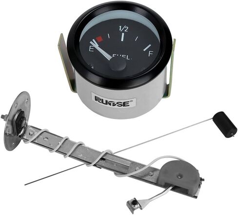Fuel Sender Unit Boat Fuel Tank Sending Unit Fuel Water Level Sensor Stainless Steel Fuel Sender and Fuel Gauge for Boat Car Truck RV (52mm (2")) in Kuwait