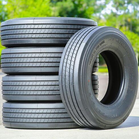 Transeagle ST Radial All Steel Heavy Duty Premium Trailer Radial Tire-ST235/85R16 235/85/16 235/85-16 132/127M نطاق التحميل G LRG 14-Ply BSW جدار جانبي أسود in Kuwait