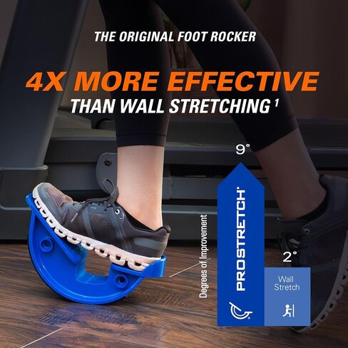ProStretch نقالة العجل الأصلية وهزاز القدم لالتهاب اللفافة الأخمصية والتهاب وتر العرقوب والعجول الضيقة، صنع في الولايات المتحدة الأمريكية in Kuwait