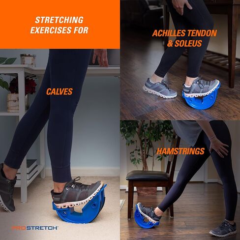 ProStretch نقالة العجل الأصلية وهزاز القدم لالتهاب اللفافة الأخمصية والتهاب وتر العرقوب والعجول الضيقة، صنع في الولايات المتحدة الأمريكية in Kuwait