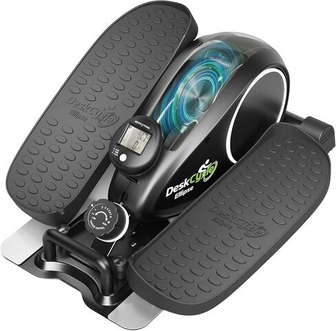 DeskCycle Ellipse Leg Exerciser - Under Desk Elliptical Machine and Foot Pedal Exerciser - Leg Exerciser While Sitting - Compact Under Desk Exercise Equipment in Kuwait