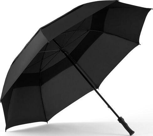 ShedRain Windjammer Vented Manual Golf Stick Black Umbrella, 1 EA in Kuwait